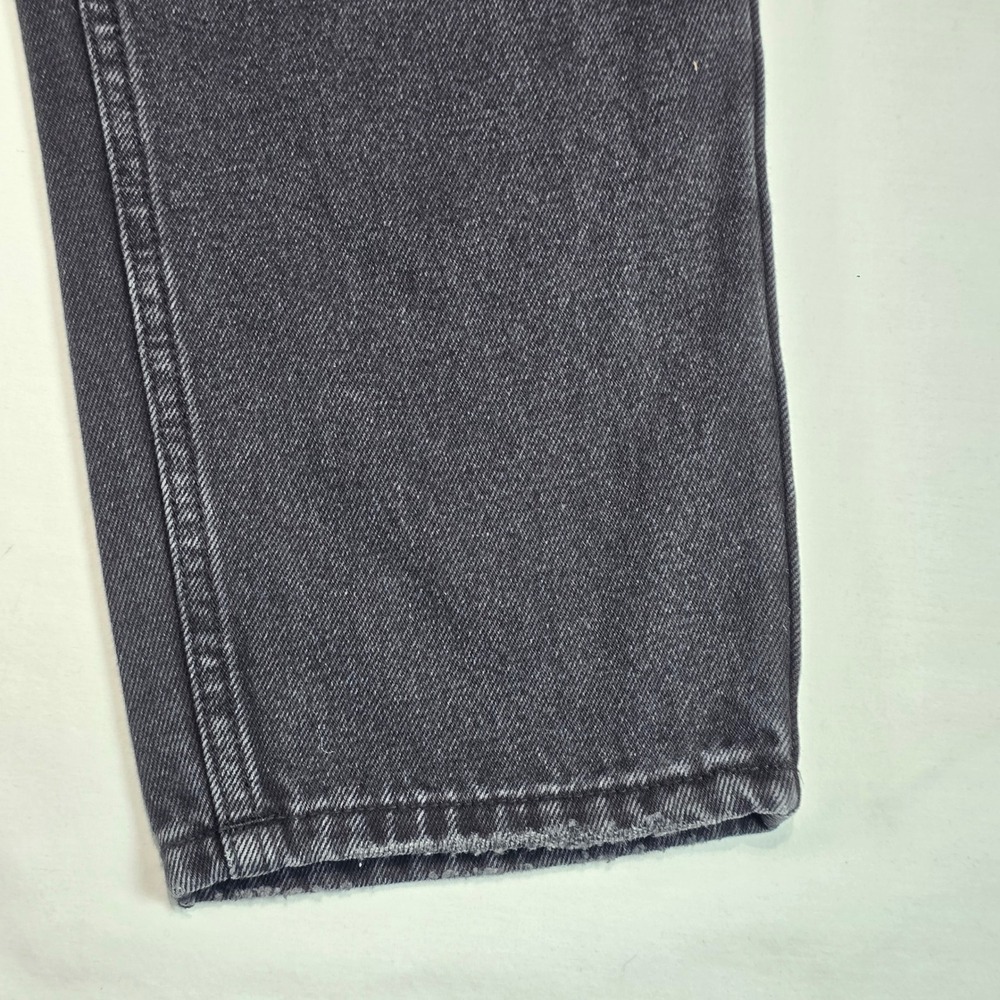 I Love Ugly Mens Faded Black Denim Jeans Straight Leg Size M 32x26 - Picture 5 of 16